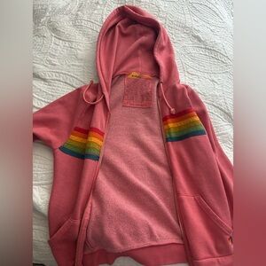 Aviator nation zip up hoodie.